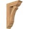 Ekena Millwork Imperial Traditional Smooth Bracket w/ Offset Brace, Western Red Cedar, 7 1/2"W x 22"D x 34"H BKT0806X22X34IMP01SWR - alternate 1